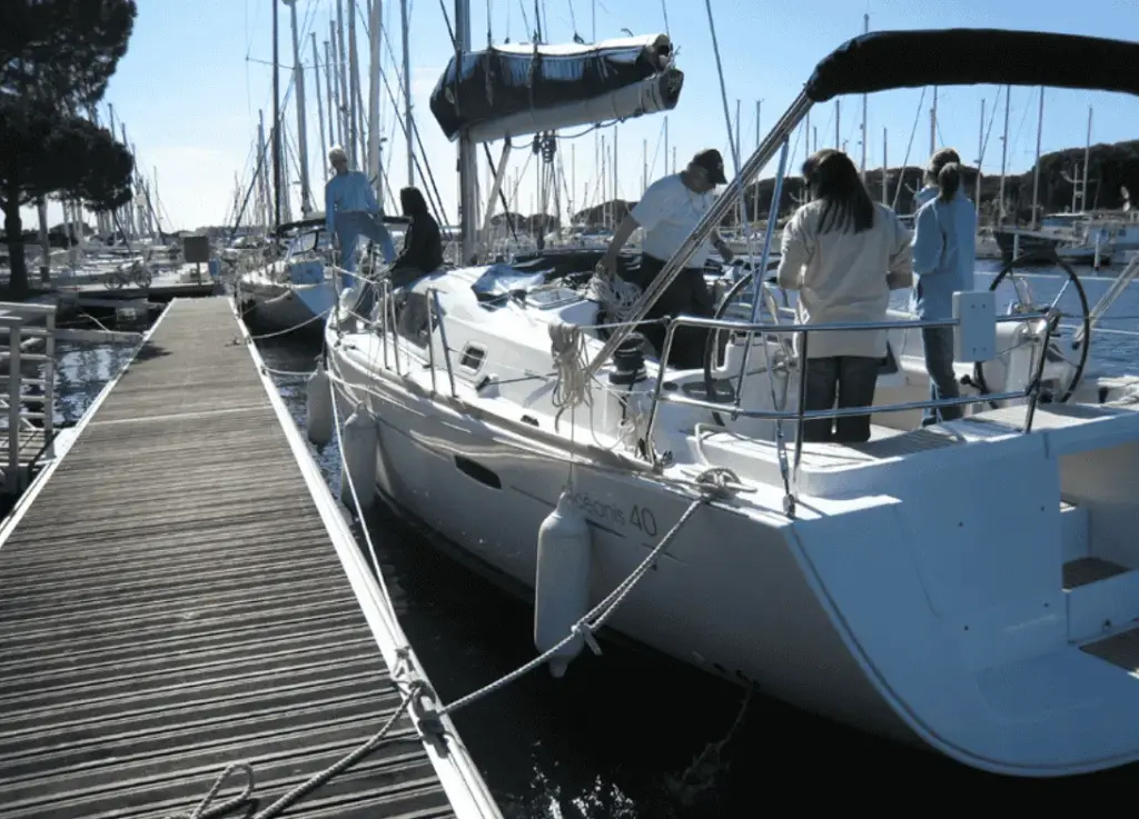 Formation : manoeuvres de port